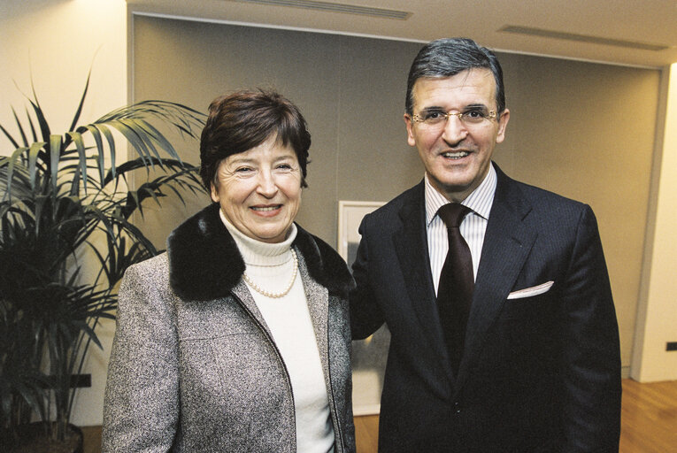 Valokuva 17: Reception for President of Serbia-Montenegro at the European Parliament in Strasbourg