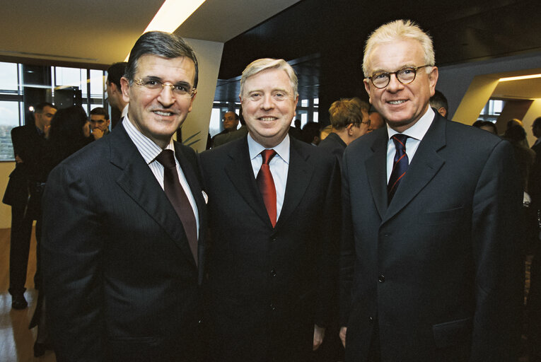 Valokuva 16: Reception for President of Serbia-Montenegro at the European Parliament in Strasbourg