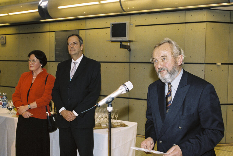 Reception for Heinrich ROLVERING