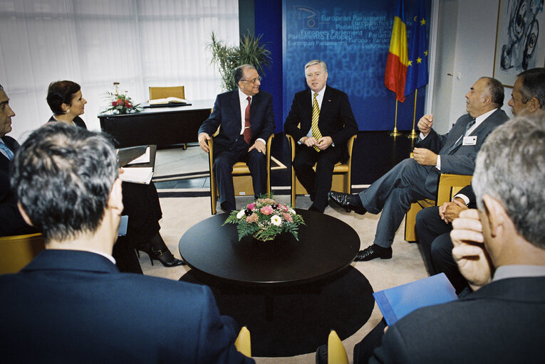 Снимка 43: EP President meets with the President of Romania