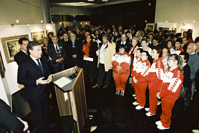 Foto 3: Exhibition at the European Parliament in Strasbourg