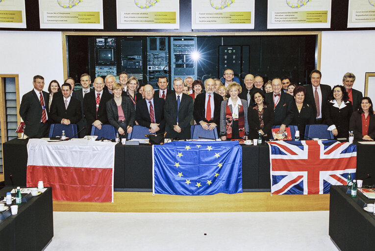 Photo 3: UK-Poland Meeting at the European Parliament in Strasbourg