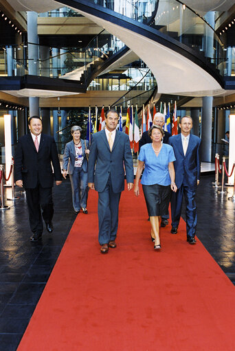 Foto 14: Group picture of the Austrian MEPs of the EPP group