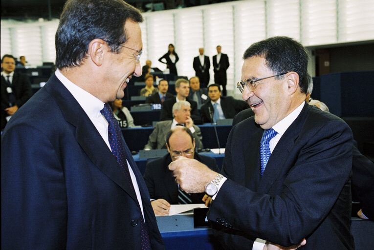 Fotografija 15: Plenary session in Strasbourg - Debate on the outcome of the European Convention on the Future of the European Union