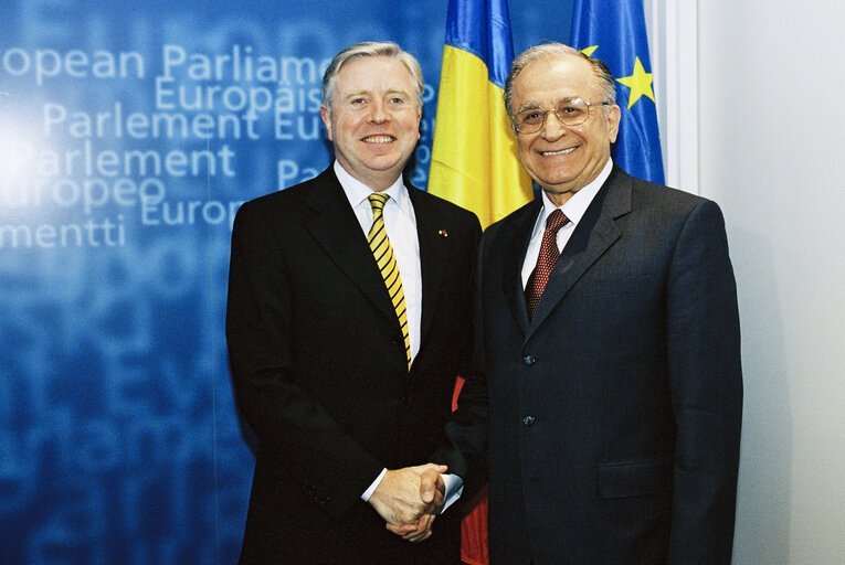 EP President meets with the President of Romania