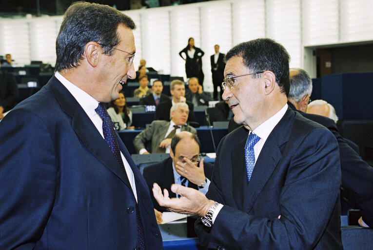 Foto 14: Plenary session in Strasbourg - Debate on the outcome of the European Convention on the Future of the European Union