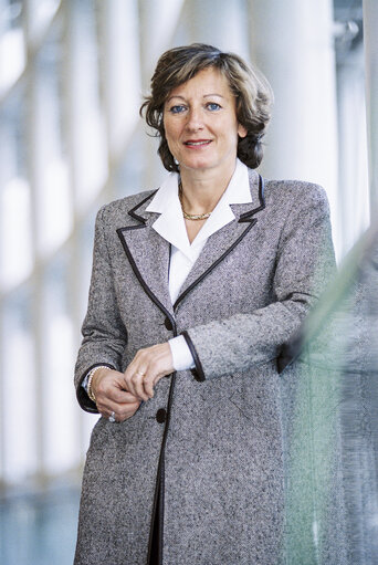 MEP Jacqueline ROUSSEAUX at the European Parliament in Strasbourg