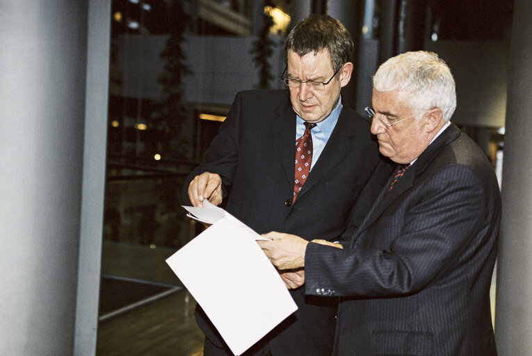 Foto 4: MEPs Meeting at the European Parliament in Strasbourg