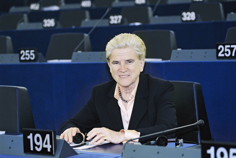 Fotografia 12: MEP Colette FLESCH at the European Parliament in Strasbourg