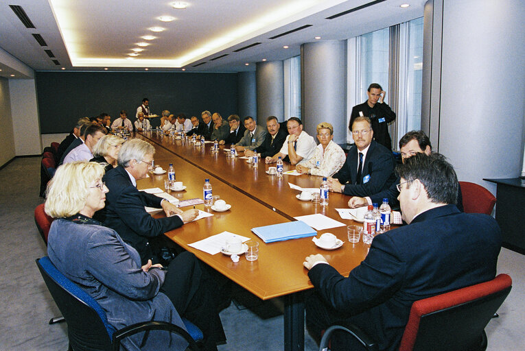 Meeting presided by Derk Jan EPPINK