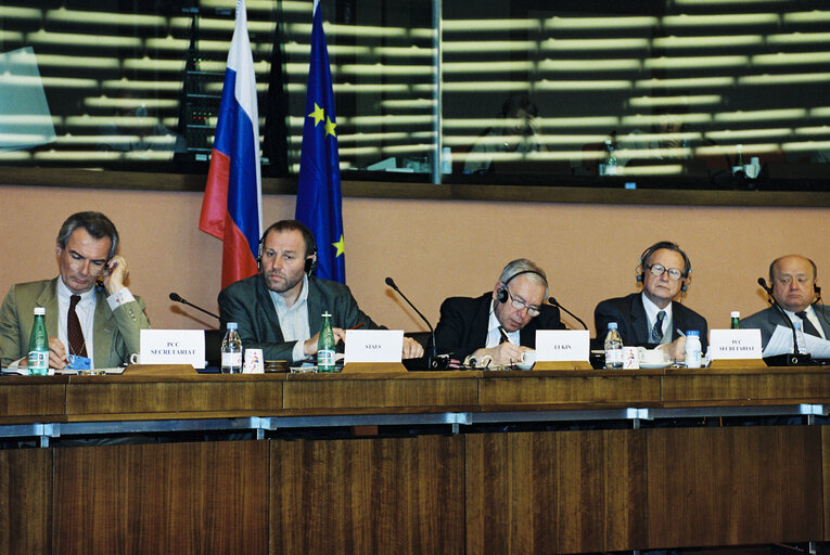 Foto 6: Meeting of the EU-Russia Parliamentary Cooperation Committee