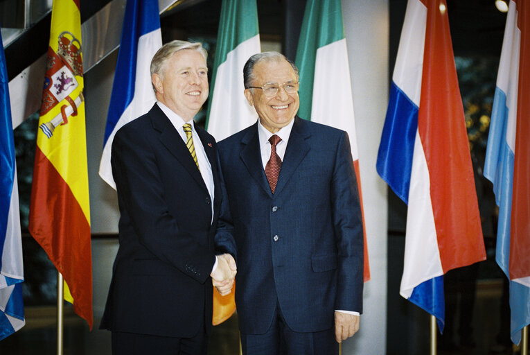 Fotografija 34: EP President meets with the President of Romania