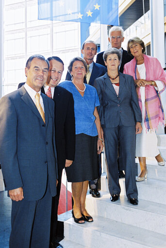 Foto 10: Group picture of the Austrian MEPs of the EPP group