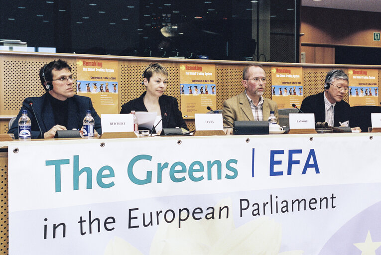 Fotografija 5: Greens Conference:  Remaking: The Global Trading System