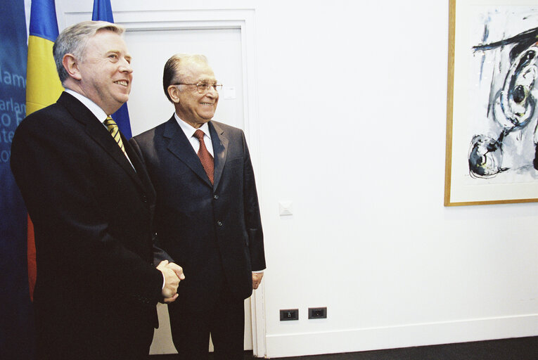 Fotografija 5: EP President meets with the President of Romania