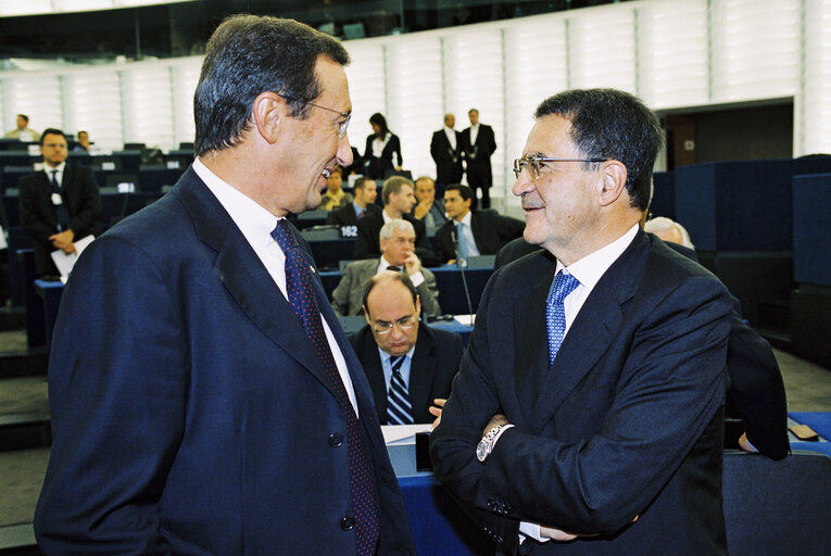 Foto 6: Plenary session in Strasbourg - Debate on the outcome of the European Convention on the Future of the European Union