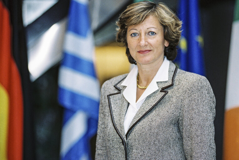 Fotó 3: MEP Jacqueline ROUSSEAUX at the European Parliament in Strasbourg