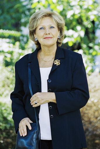 Fotografie 10: Portrait of MEP Marie-France STIRBOIS in Strasbourg