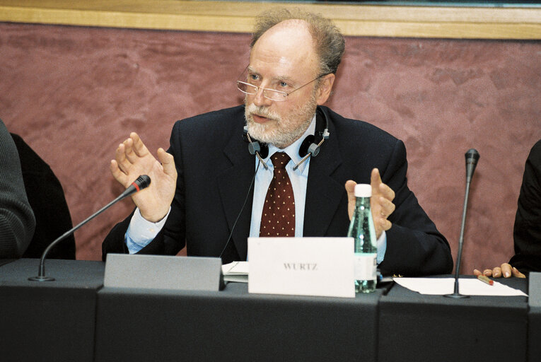 Valokuva 2: Meeting at the European Parliament in Strasbourg