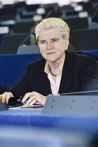 Fotografia 13: MEP Colette FLESCH at the European Parliament in Strasbourg