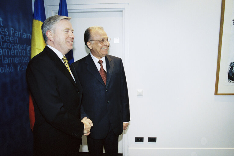 Fotografija 22: EP President meets with the President of Romania