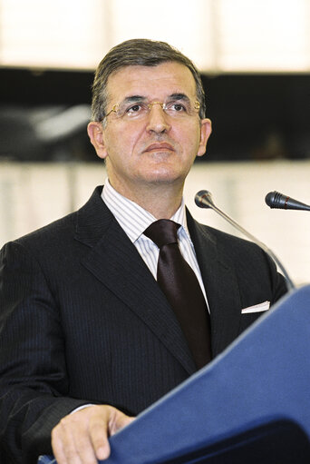 Valokuva 24: Svetozar MAROVIC, President of Serbia-Montenegro in Plenary Session in Strasbourg