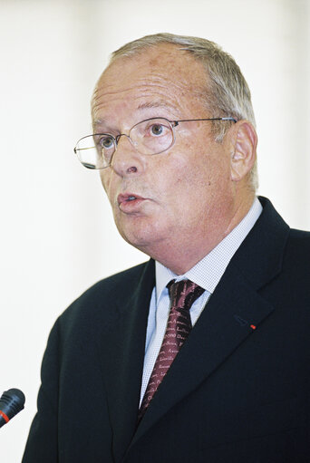 MEP Hugues MARTIN speaks in plenary session in Strasbourg