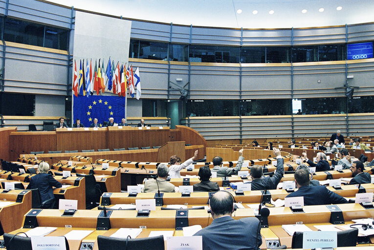 Foto 8: Committee on Regional Policy, Transport and Tourism - Election of Paolo COSTA as President of the Committee