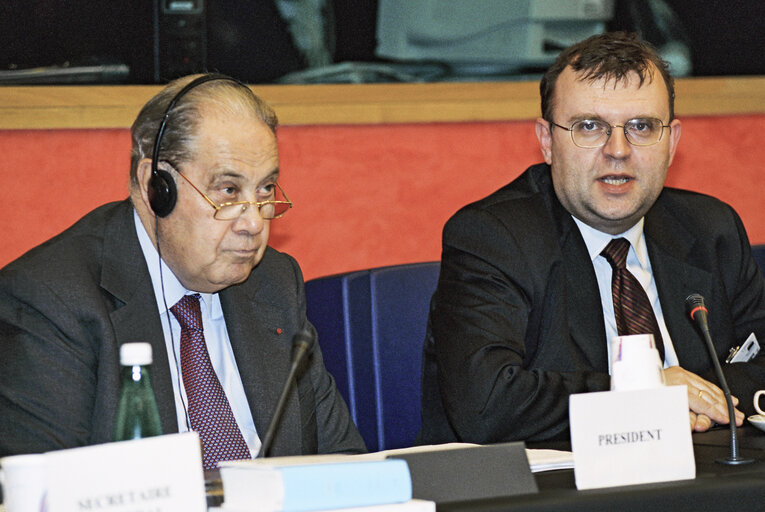 Valokuva 18: Meeting at the European Parliament in Strasbourg