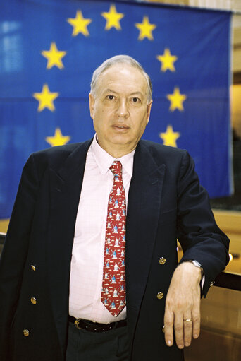 Fotagrafa 5: Portrait of Mep Jose Manuel GARCIA-MARGALLO Y MARFIL at the European Parliament in Strasbourg