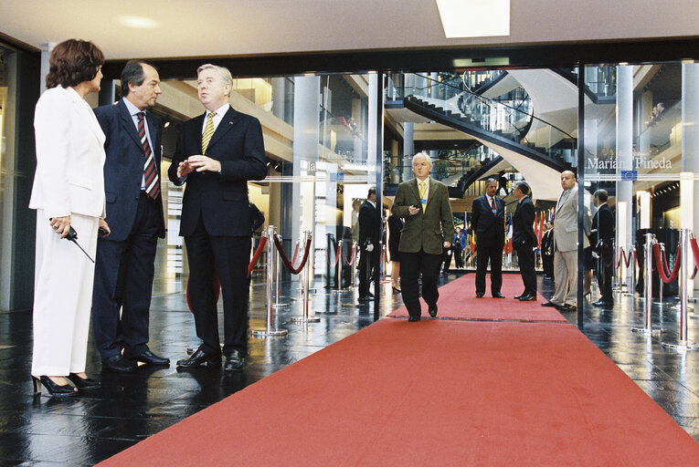 Fotografija 18: EP President meets with the President of Romania