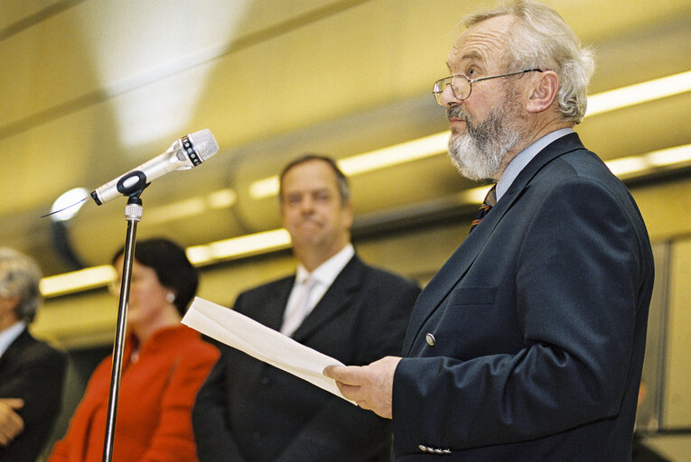 Reception for Heinrich ROLVERING