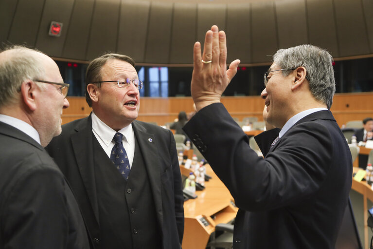 Fotografie 16: Interparliamentary Meeting with a Delegation for relations with the Korean Peninsula