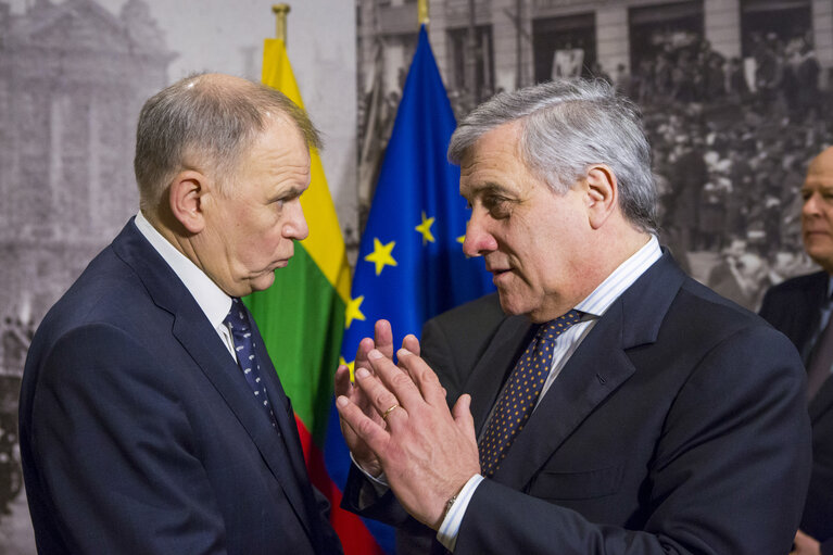 Billede 7: Handover ceremony of  ' February 16th Act of Lithuanian Independence '