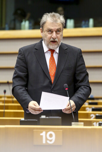 Fotografia 14: Plenary Session week 21 2016 in Brussels    Digital Single Market package debate