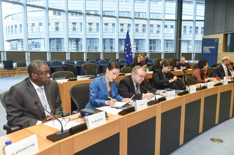 Φωτογραφία 14: Sakharov Prize Network Mid-term Conference.   Opening speech