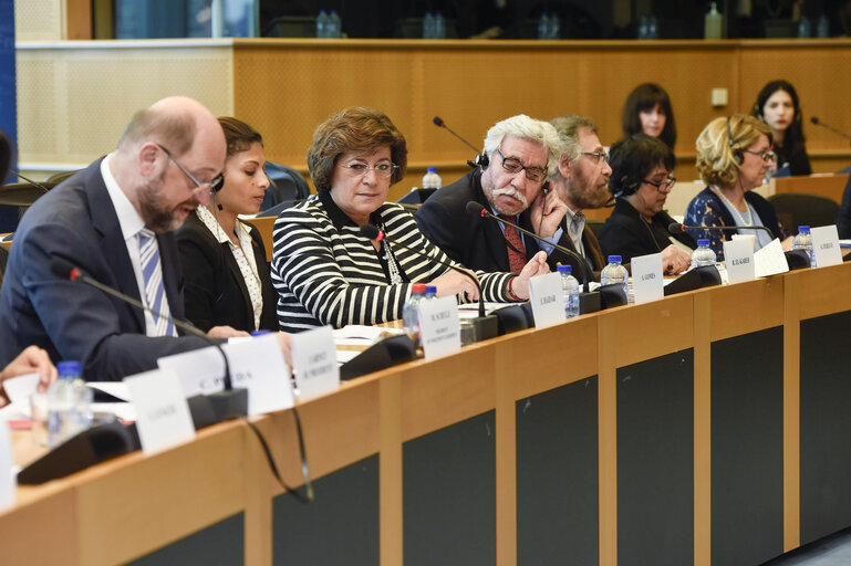 Φωτογραφία 3: Sakharov Prize Network Mid-term Conference.   Opening speech