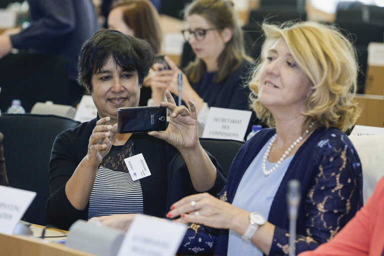 Fotografie 14: Sakharov Prize Network Mid-term Conference.   Closing session