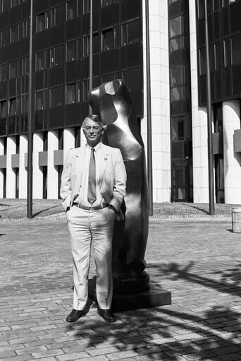 Foto 3: MEP Hemmo MUNTINGH at the EP in Strasbourg in May 1989