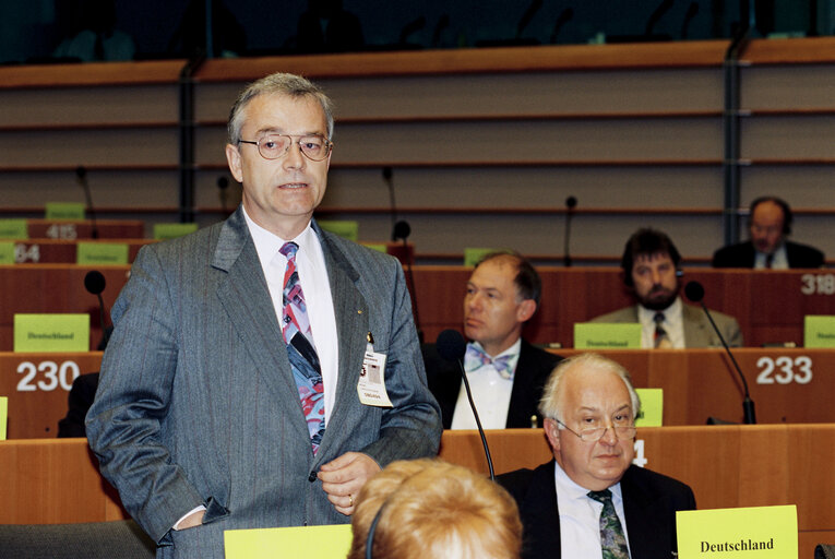 Nuotrauka 27: Conference on Local Authorities at the EP in Brussels in april 1994.