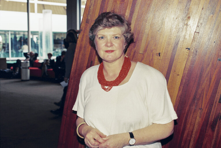 MEP Anita Jean POLLACK at the European Parliament in Strasbourg