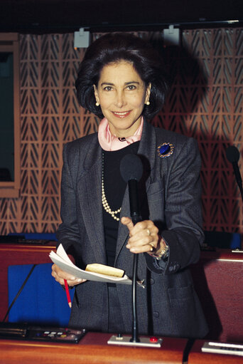 Fotogrāfija 2: Portrait of Patricia RAWLINGS at the EP in Strasbourg