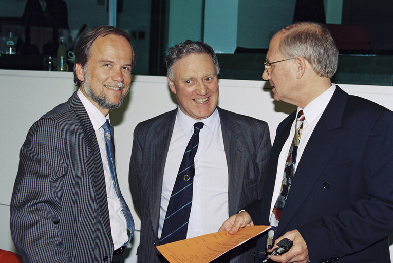 Meeting at the EP in Brussels