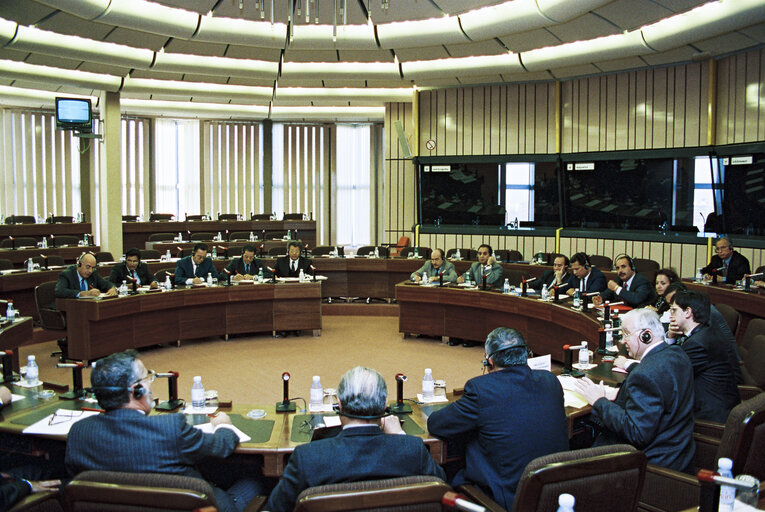 Φωτογραφία 8: EP President takes part in a meeting n Strasbourg