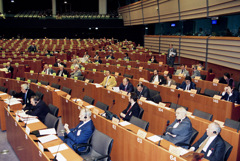 Nuotrauka 33: Conference on Local Authorities at the EP in Brussels in april 1994.