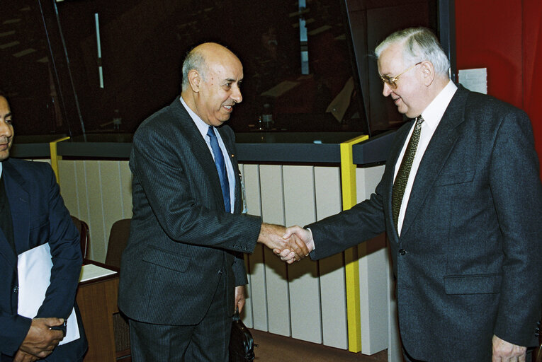 Fotó 6: EP President takes part in a meeting n Strasbourg