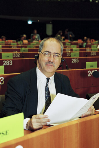 Nuotrauka 24: Conference on Local Authorities at the EP in Brussels in april 1994.