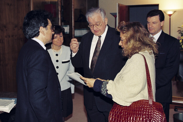 EP President meets with Cristiana MUSCARDINI