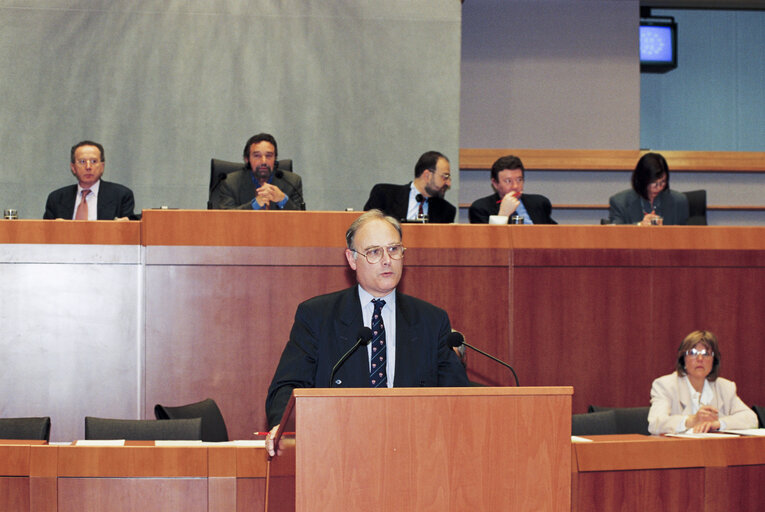 Nuotrauka 37: Conference on Local Authorities at the EP in Brussels in april 1994.