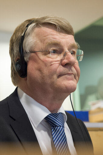 Fotografi 7: Markku MARKKULA, president of the Committee of the Regions.